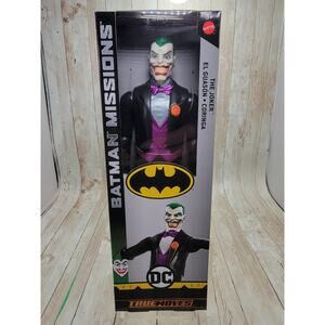 DC True Moves Batman Mission The Joker 12” Titan Hero Figure New
